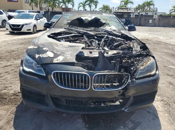 WBA6F1C52GGT83248 2016 BMW 6 SERIES Черный Вид спереди