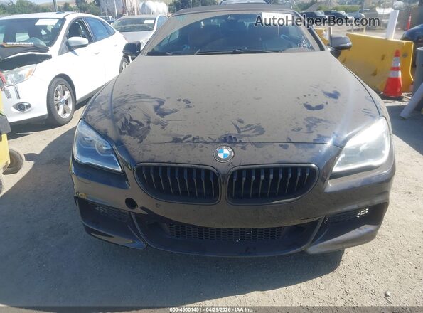 WBA6F7C55HG232005 2017 BMW 6 SERIES Black Widok z przodu