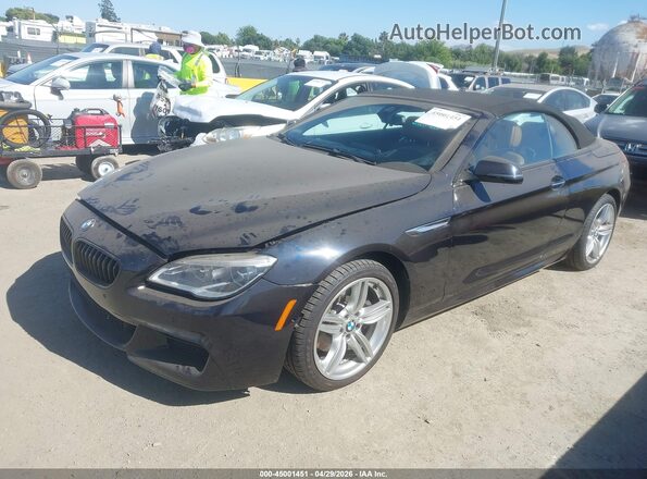 WBA6F7C55HG232005 2017 BMW 6 SERIES Black Przód lewy