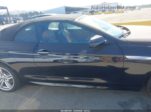 WBA6F7C55HG232005 2017 BMW 6 SERIES Black Widok wnętrza z tyłu
