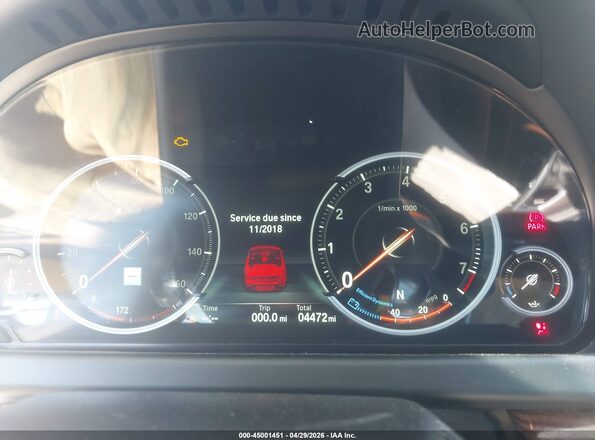 WBA6F7C55HG232005 2017 BMW 6 SERIES Black Widok tylnych siedzeń