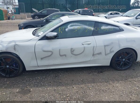 WBA73AP05RCP04706 2024 BMW 4 SERIES White Rear interior view