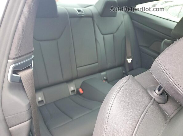 WBA73AP08MCF96674 2021 BMW 4 SERIES White უკანა სავარძლების ხედი