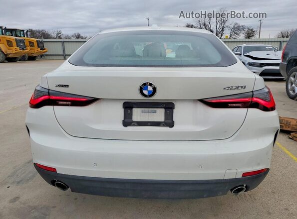 WBA73AV01PFP45087 2023 BMW 4 SERIES White უკანა ხედი
