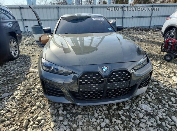 WBA73AV01RFS33977 2024 BMW 4 SERIES Gray წინა ხედი