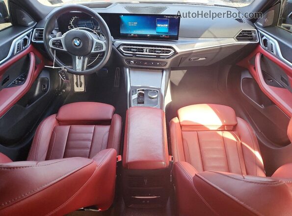 WBA73AV01RFS33977 2024 BMW 4 SERIES Gray წინა პანელის ხედი
