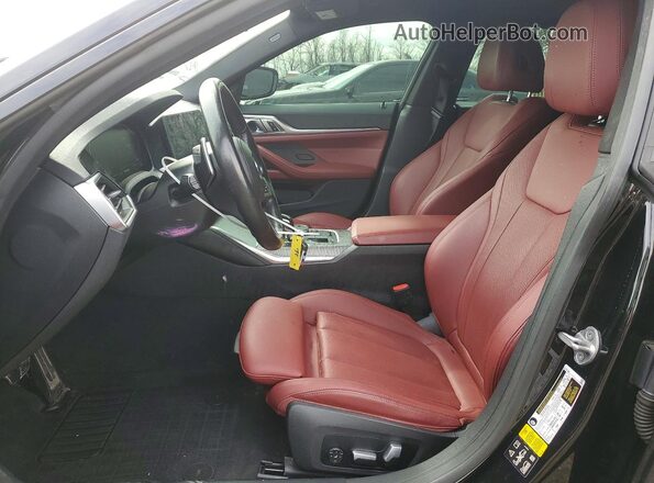 WBA73AV02PFP42716 2023 BMW 4 SERIES Black წინა სალონის ხედი