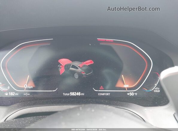 WBA73AV04PFP28963 2023 BMW 4 SERIES White Հետևի նստատեղերի տեսք