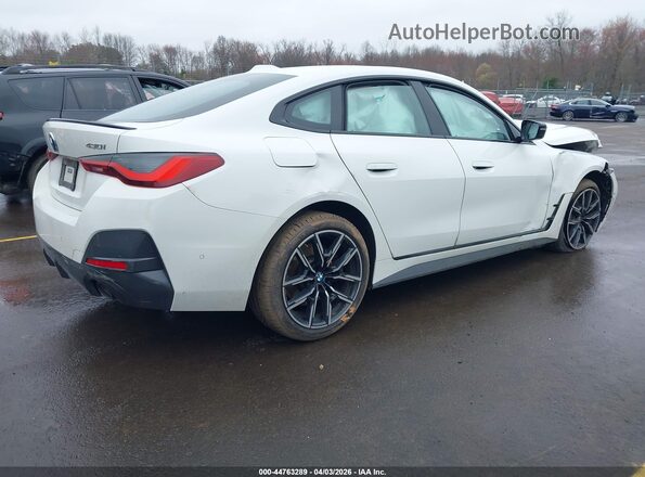 WBA73AV04PFP28963 2023 BMW 4 SERIES White Հետևի աջ