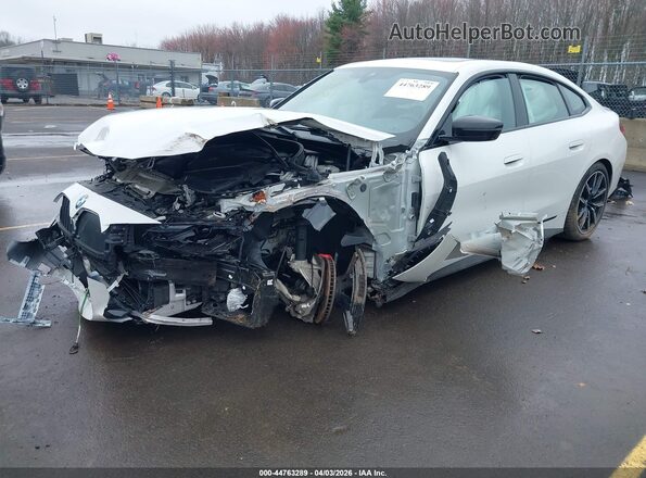 WBA73AV04PFP28963 2023 BMW 4 SERIES White Առջևի ձախ երեք քառորդ տեսարան