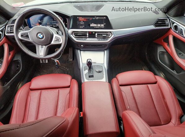 WBA73AV08PFN04112 2023 BMW 4 SERIES White Առջևի վահանակի տեսք