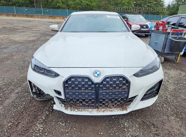 WBA73AV08PFN04112 2023 BMW 4 SERIES White Դիմացի տեսք