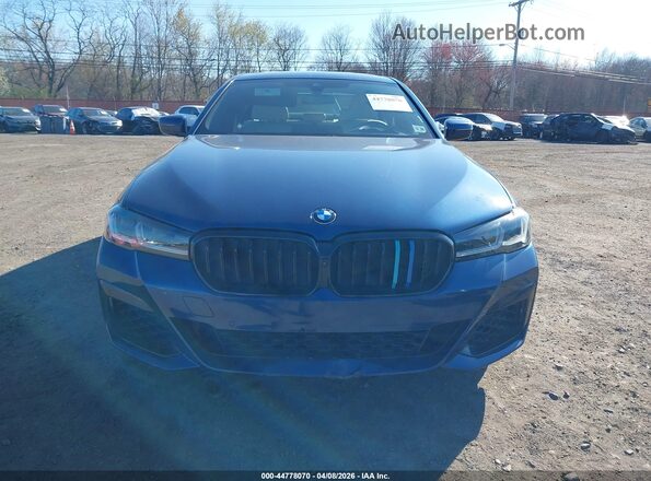 WBA73BJ02MCG03214 2021 BMW 5 SERIES Blue 
