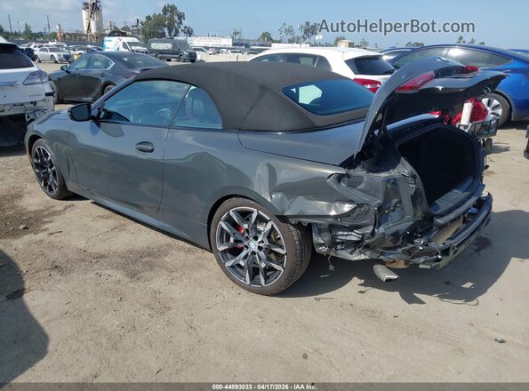 WBA73DB04SCU37993 2025 BMW M4 Gray Задня ліва чверть