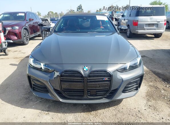WBA73DB04SCU37993 2025 BMW M4 Gray Вид задньої частини салону