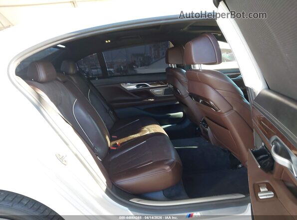 WBA7E2C34HG741365 2017 BMW 7 SERIES White VIN sticker view