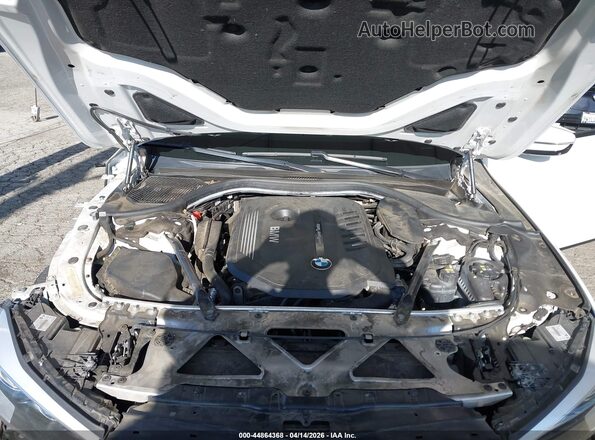 WBA7E2C34HG741365 2017 BMW 7 SERIES White Rear view