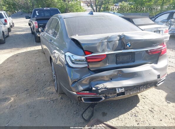 WBA7E2C52KB454841 2019 BMW 7 SERIES Gray Հետևի ձախ