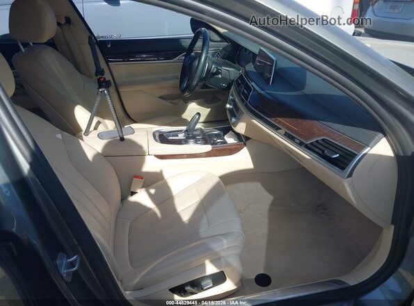 WBA7E2C52KB454841 2019 BMW 7 SERIES Gray Սալոնի դիմացի տեսք