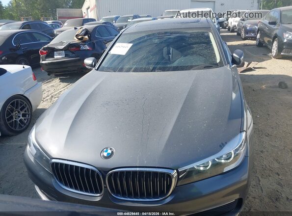 WBA7E2C52KB454841 2019 BMW 7 SERIES Gray Սարքավորումների վահանակի տեսք
