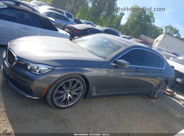 WBA7E2C52KB454841 2019 BMW 7 SERIES Gray Սալոնի 360 աստիճան տեսք