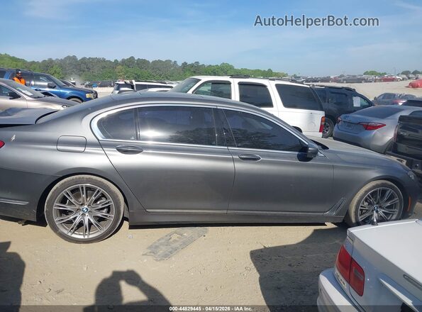 WBA7E2C52KB454841 2019 BMW 7 SERIES Gray Սալոնի հետևի տեսք