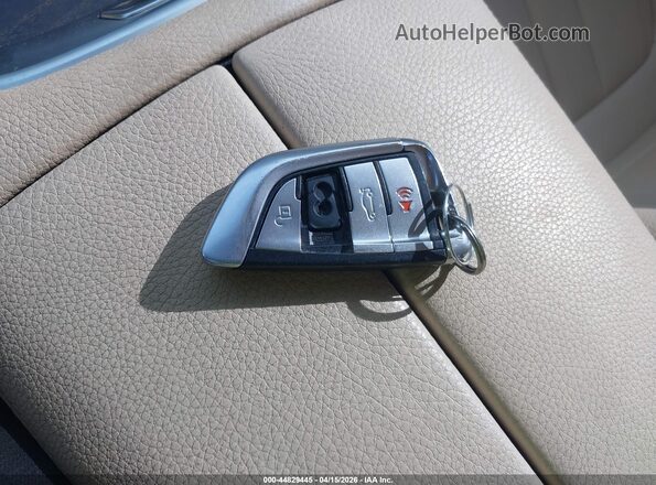 WBA7E2C52KB454841 2019 BMW 7 SERIES Gray Առջևի վահանակի տեսք