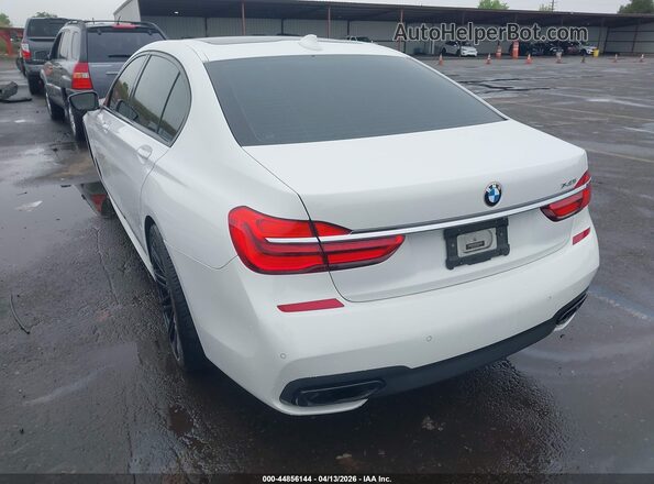 WBA7E2C53GG546969 2016 BMW 7 SERIES White უკანა მარცხენა