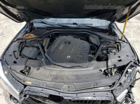 WBA7E2C53HG740175 2017 BMW 7 SERIES Black Вид підкапотного простору