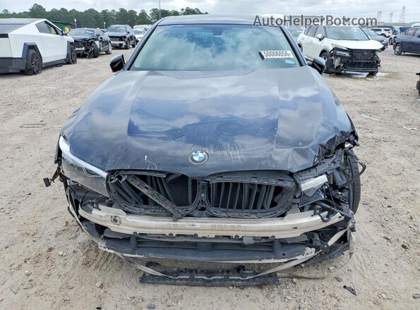 WBA7E2C53HG740175 2017 BMW 7 SERIES Black Вид спереду