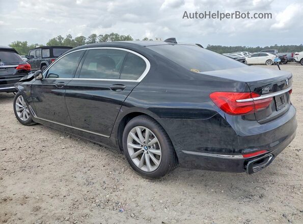 WBA7E2C53HG740175 2017 BMW 7 SERIES Black Задня ліва чверть