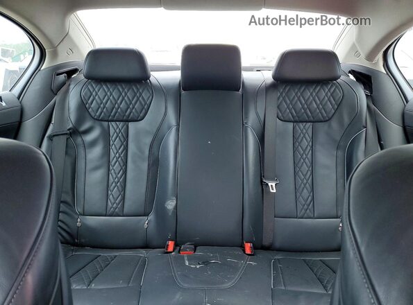 WBA7E2C53HG740175 2017 BMW 7 SERIES Black Вид задніх сидінь