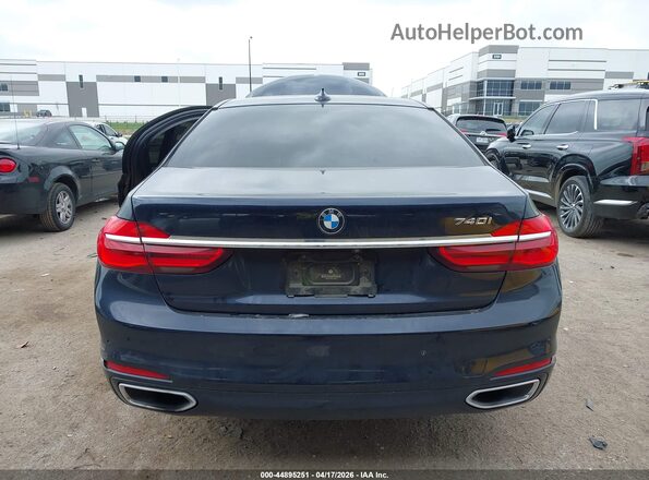 WBA7E2C56GG546822 2016 BMW 7 SERIES Синий 