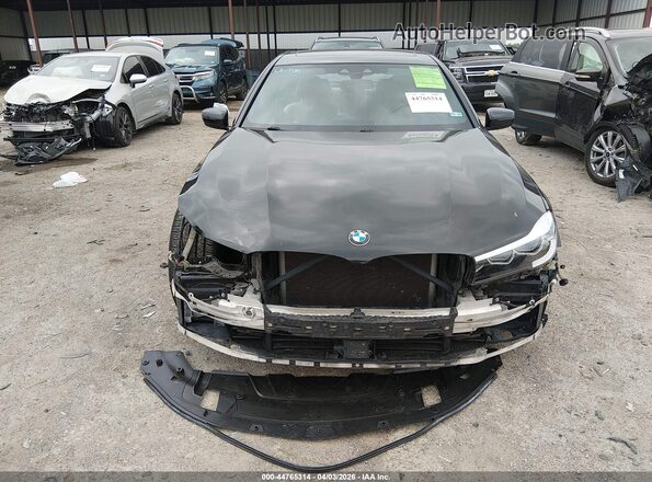 WBA7E2C57HG740535 2017 BMW 7 SERIES Black Вид задньої частини салону