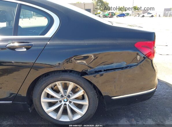 WBA7E2C58GG547616 2016 BMW 7 SERIES Black Widok z przodu