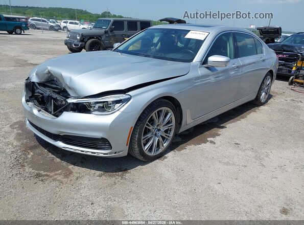 WBA7F0C50KGM25875 2019 BMW 7 SERIES Silver Front left