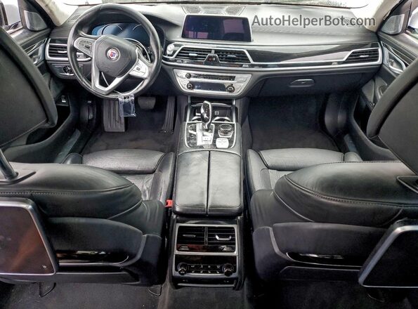 WBA7F2C33HG543826 2017 BMW ALPINA Серебряный Вид панели приборов