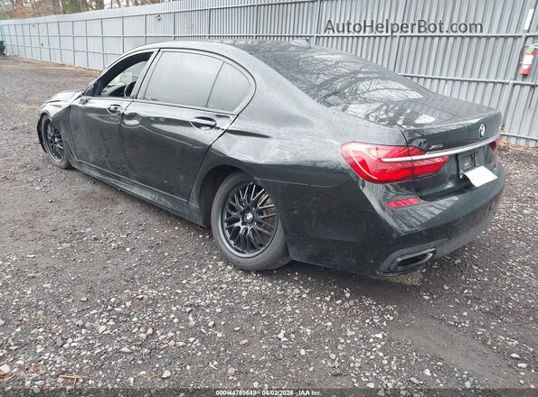 WBA7F2C52KB239277 2019 BMW 7 SERIES Black Задня ліва чверть