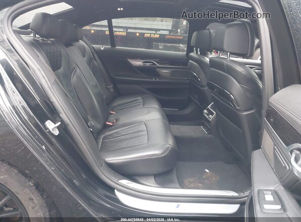WBA7F2C52KB239277 2019 BMW 7 SERIES Black Вид наклейки з VIN-кодом