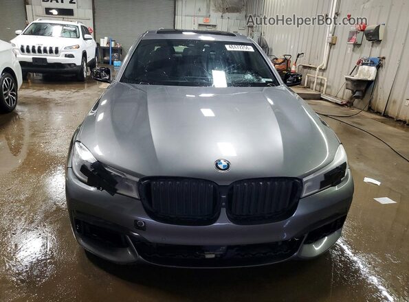 WBA7F2C54GG417314 2016 BMW 7 SERIES Gray Vista frontal