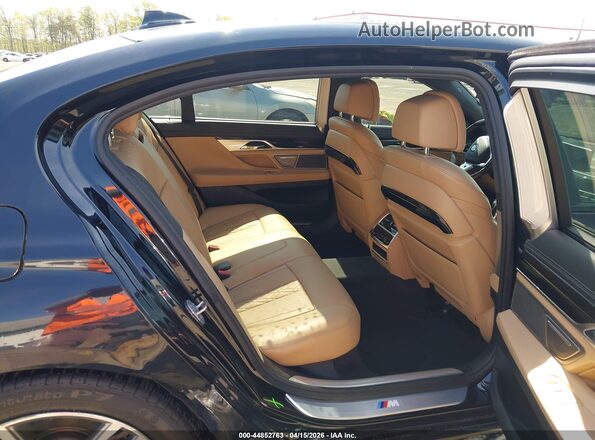 WBA7F2C55GG416902 2016 BMW 7 SERIES Blue VIN sticker view