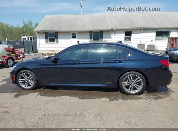WBA7F2C55GG416902 2016 BMW 7 SERIES Blue 360 interior view