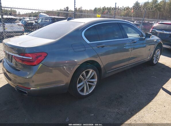 WBA7F2C59GG416918 2016 BMW 7 SERIES Gray 