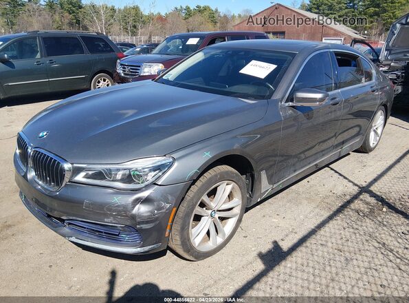 WBA7F2C59GG416918 2016 BMW 7 SERIES Gray 