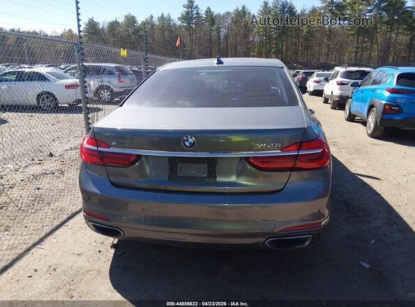 WBA7F2C59GG416918 2016 BMW 7 SERIES Gray 
