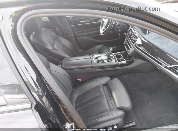 WBA7J2C50JB246337 2018 BMW 7 SERIES Black Սալոնի դիմացի տեսք