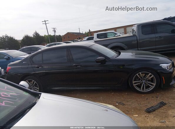 WBA7J2C50JB246337 2018 BMW 7 SERIES Black Սալոնի հետևի տեսք
