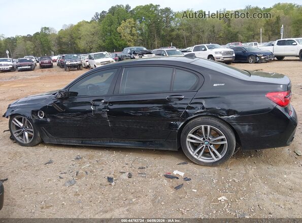 WBA7J2C50JB246337 2018 BMW 7 SERIES Black Սալոնի 360 աստիճան տեսք