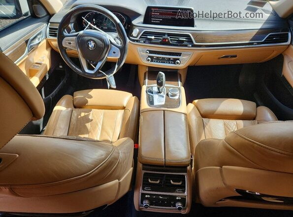 WBA7T2C00NCH62750 2022 BMW 7 SERIES White Widok deski rozdzielczej