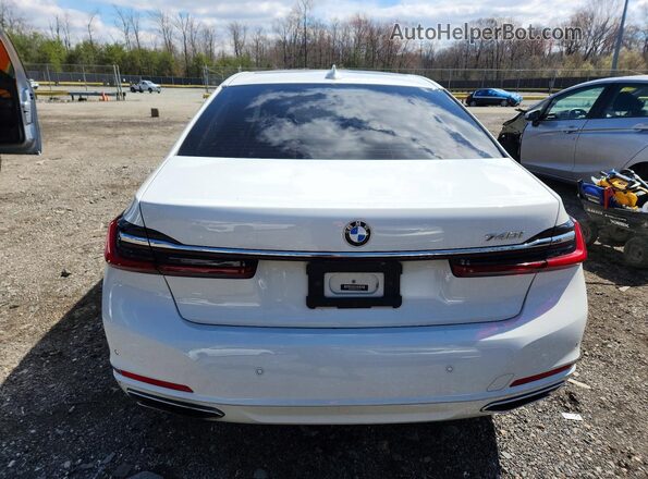 WBA7T2C00NCH62750 2022 BMW 7 SERIES White Widok z tyłu